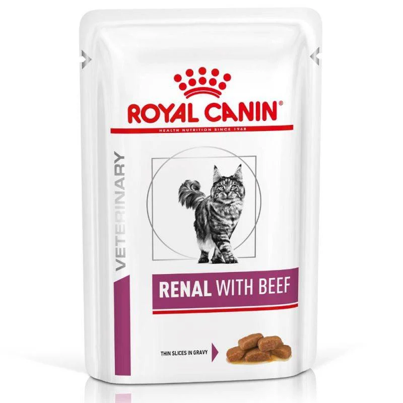 12x85g Royal Canin Renal Manzo - Umido Gatto