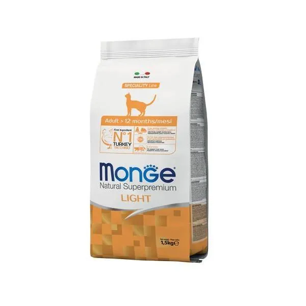 Monge Natural Superpremium Light Tacchino 1,5kg