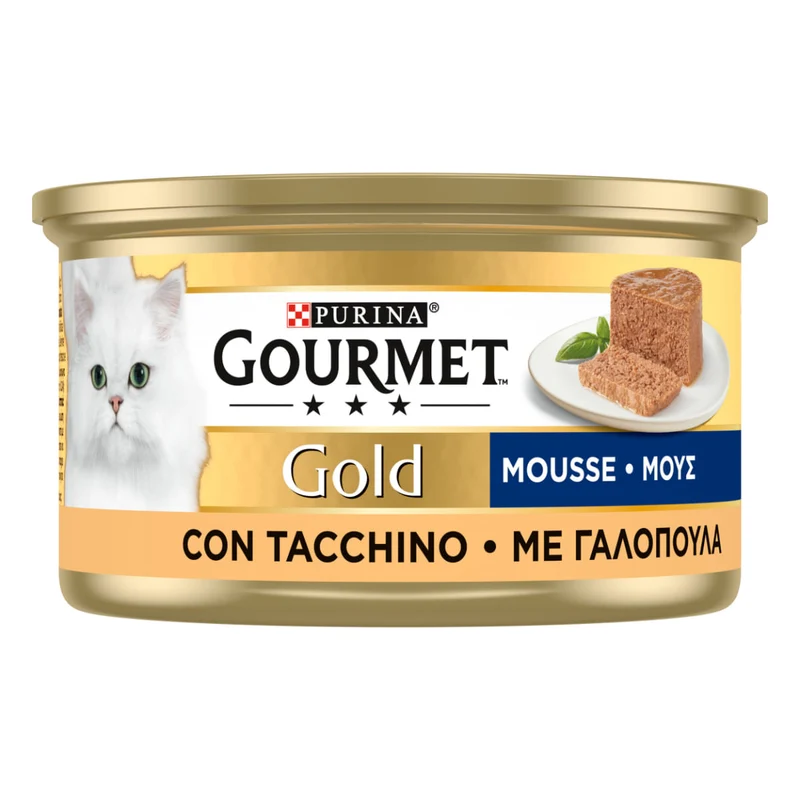 Gourmet Gold Mousse con Tacchino 85g