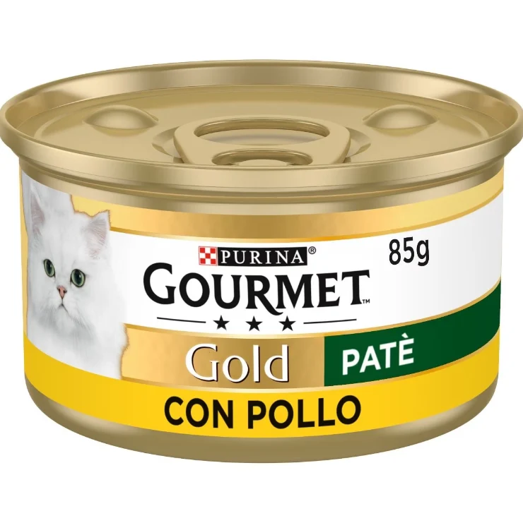 Gourmet Gold Patè con Pollo 85g - Cibo Umido per Gatti