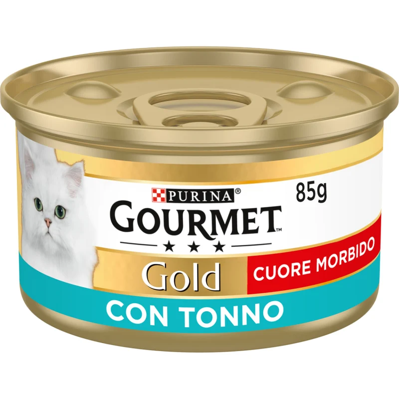 Gourmet Gold Cuore Morbido con Tonno 85g - Umido Gatto