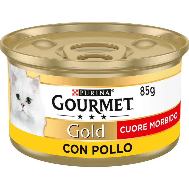 Gourmet Gold Cuore Morbido con Pollo 85g - Umido Gatto