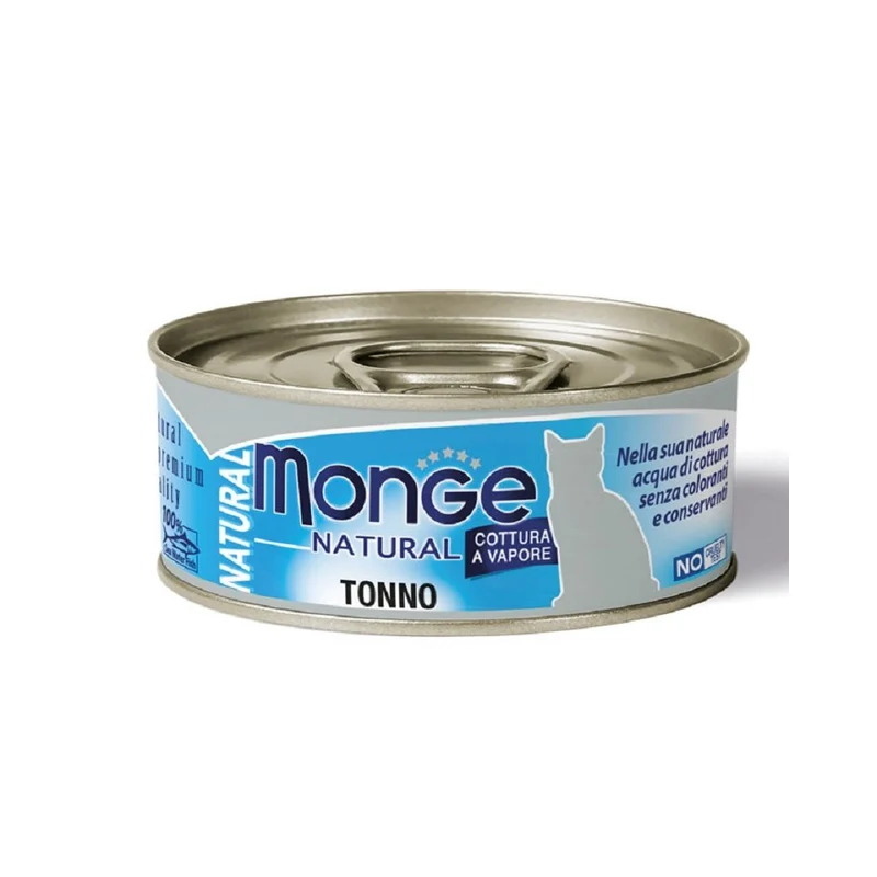 Monge Natural Tonno Atlantico Gatto 80g