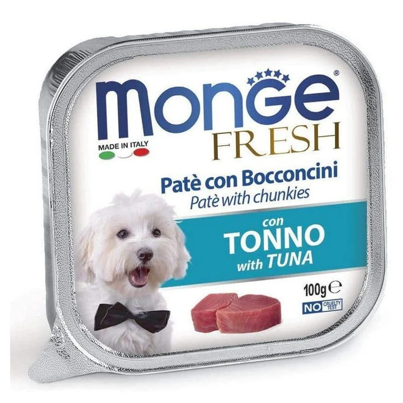 Monge Fresh Paté con Bocconcini Tonno 100g