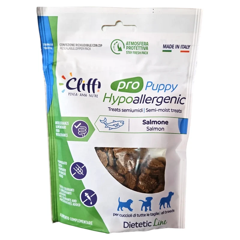 CLIFFI Snack Cane Puppy Hypoallergenic Salmone 100 gr