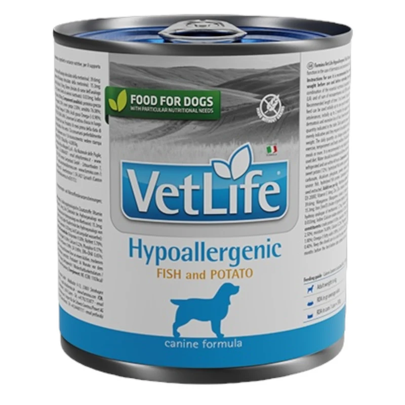 FARMINA Vet Life Cane Hypoallergenic Pesce e Patate 300Gr