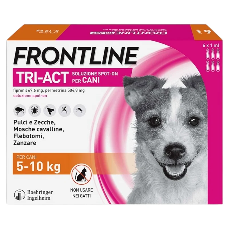 FRONTLINE Tri Act 5-10Kg (6 Pipette)