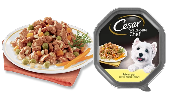 Cesar Scelta dello Chef Pollo e Riso 150g
