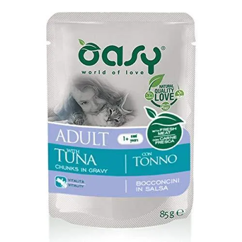 Oasy Bocconcini in Salsa con Tonno 85g
