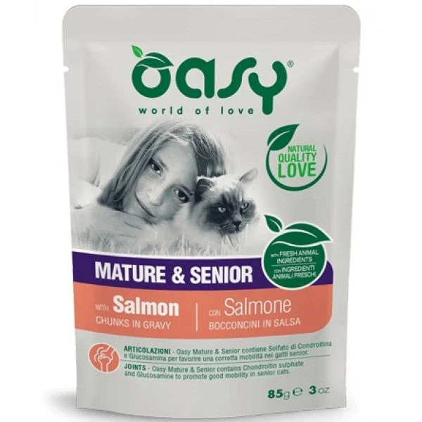 Oasy Bocconcini in Salsa Mature&Senior 85g