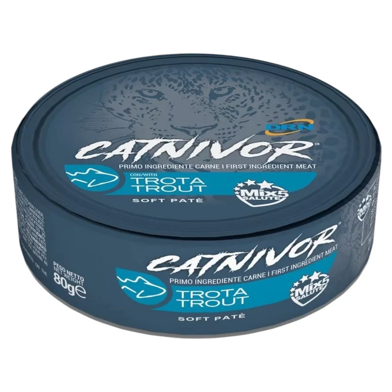 DRN Gatto Catnivor Trota 24x80gr