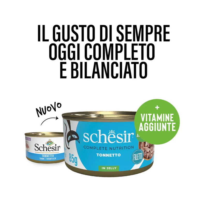 Schesir Tonnetto Gatto Adulto 85g