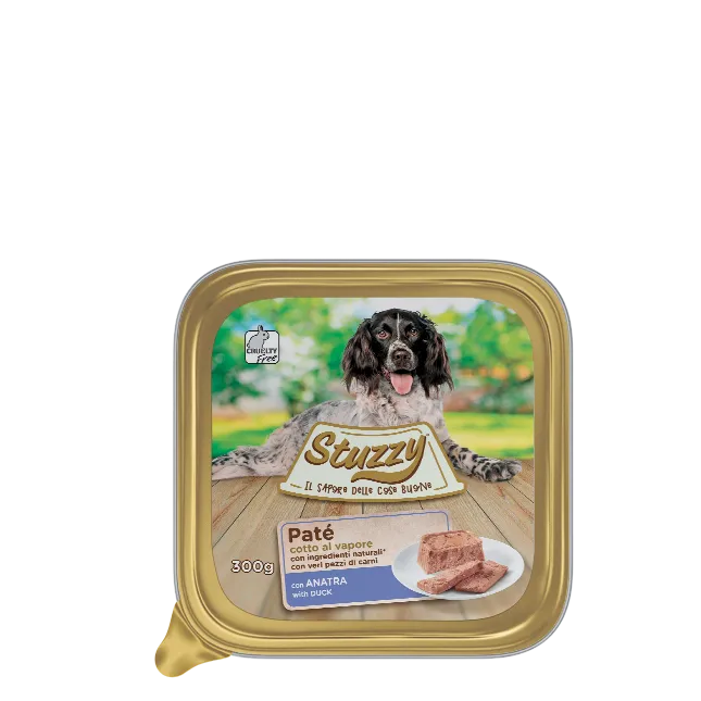 Stuzzy Paté con Anatra 300g - Cibo Umido per Cani