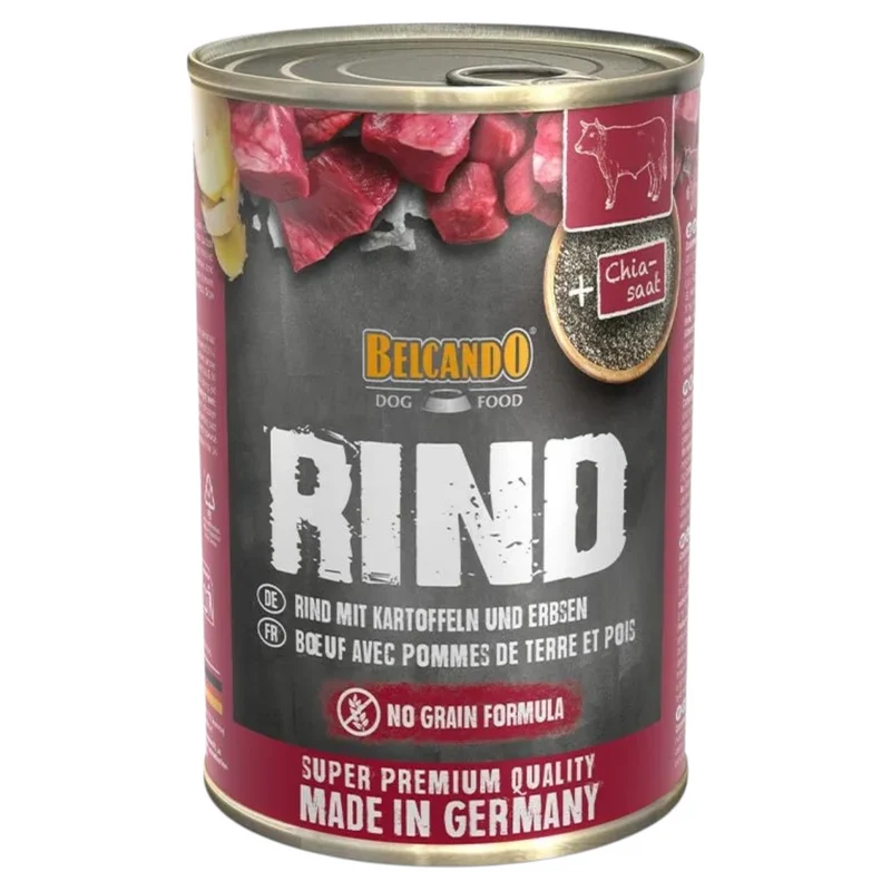 BELCANDO Cane Manzo con Patate e Piselli 400gr