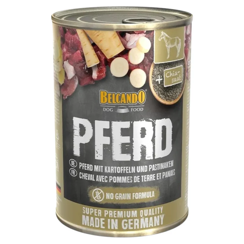 BELCANDO Cane Cavallo con Patate e Pastinaca 400gr