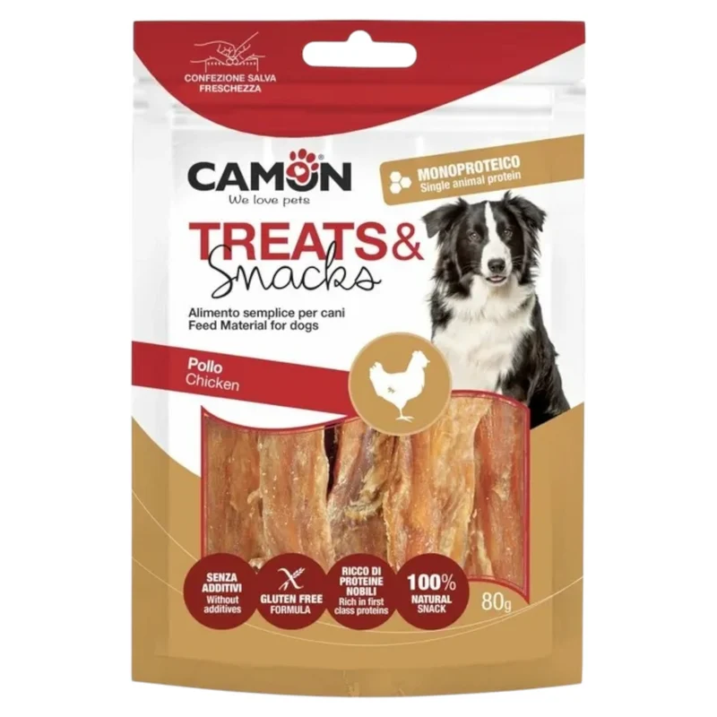 CAMON Snack Filetti con Pollo e Carote 80gr