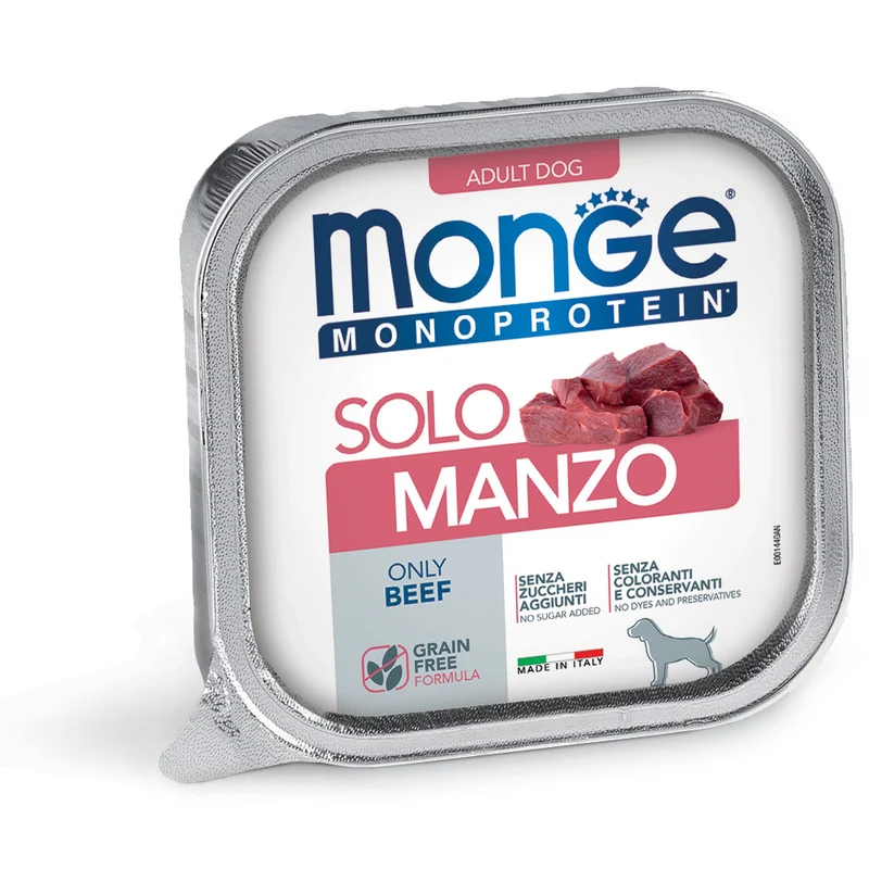 Monge Monoprotein Patè Solo Manzo 150g