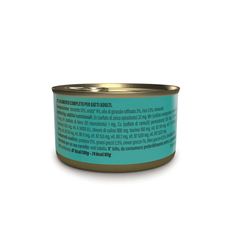Schesir Tonnetto Orata Gatto Adulto 85g