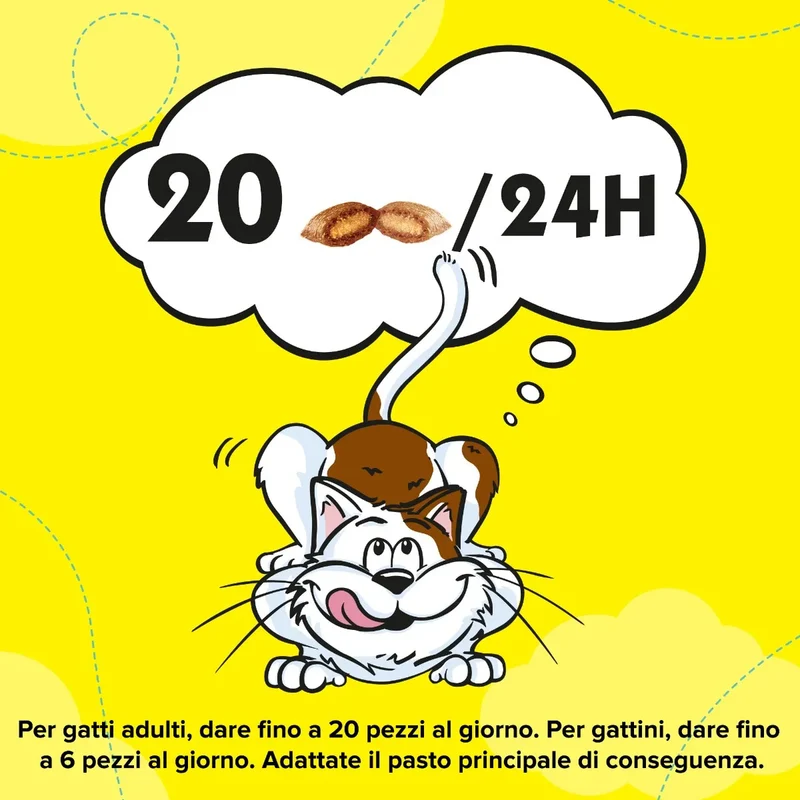 Catisfactions con Manzo 60g - Snack per Gatti