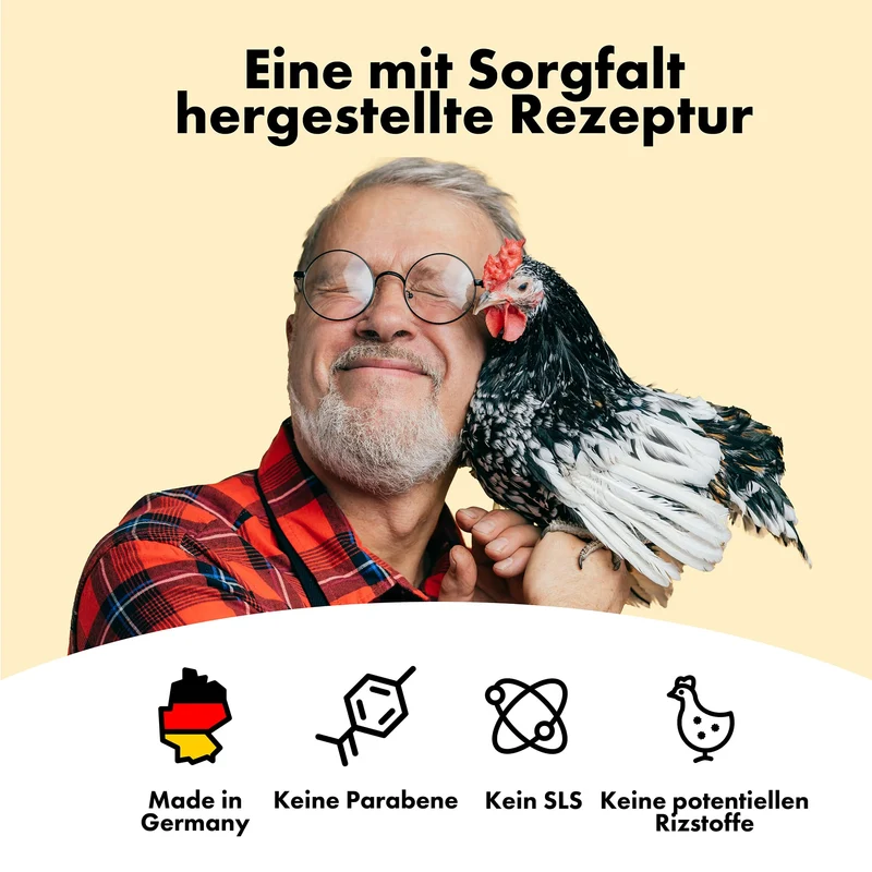 Spray antiacaro BIRDLY per polli – 500 ml – Efficace repellente per acari con oli essenziali, spray antiacaro contro acari e parassiti, per la prevenzione e l'infestazione acuta