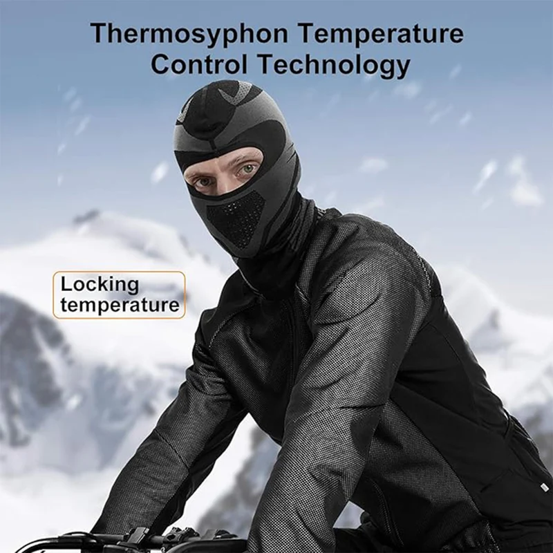 CosyInSofa Passamontagna Moto,Balaclava Antivento Maschera Invernale Caldo,Passamontagna Multifunzionale Impermeabile,Scaldacollo Moto CiclismoTermico A Scaldacollo Invernale