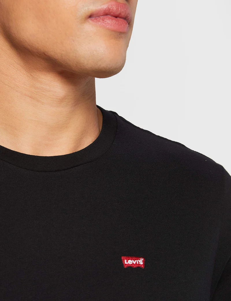 Levi's Big & Tall Original Housemark Tee, Uomo, Mineral Black, 1XL