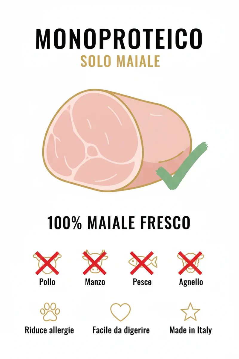 Monge Adult Monoprotein Pate Maiale 400g