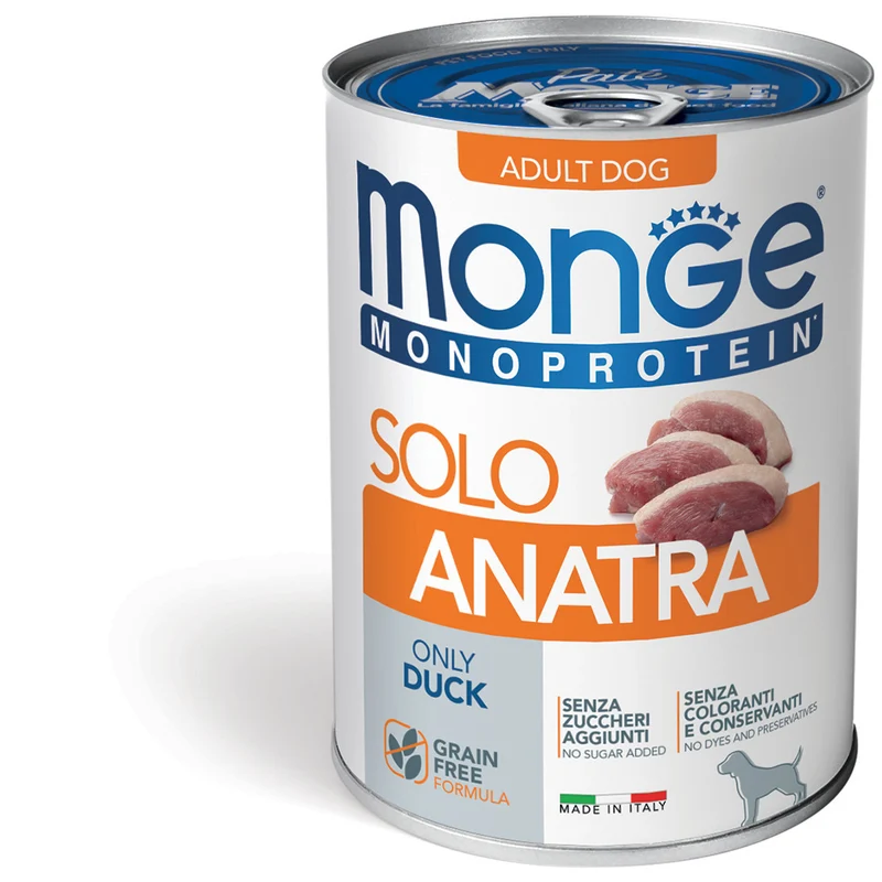 Monge Adult Monoprotein Pate Anatra 400g
