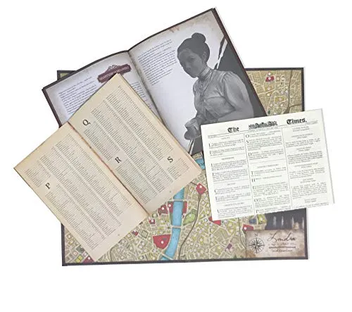 Asmodee, Sherlock Holmes Consulente Investigativo: I Delitti del Tamigi e Altri Casi, Gioco da Tavolo Investigativo, 1-8 Giocatori, 14+ Anni, Edizione in Italiano