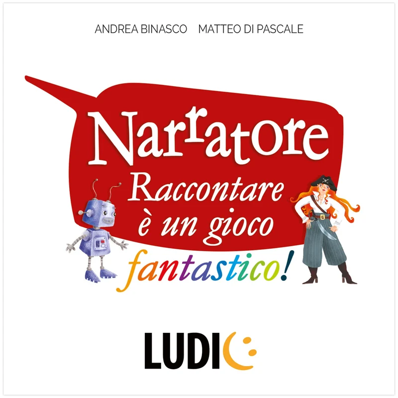 Ludic Narratore Raccontare È Un Gioco Fantastico It27422 Gioco Di Società Per La Famiglia Per 2-6 Giocatori Made In Italy