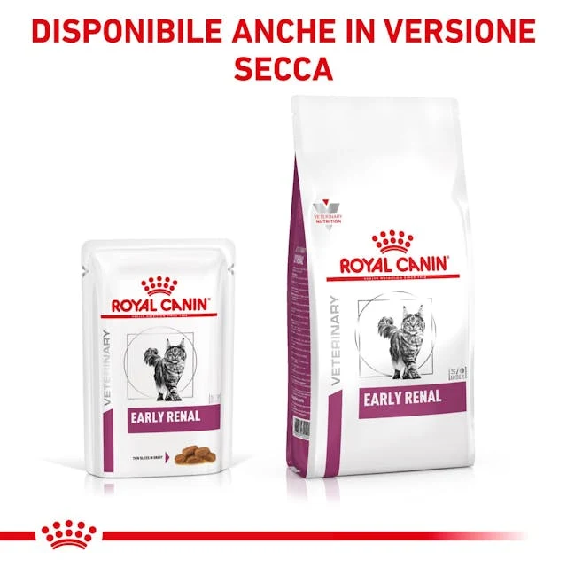 12x85g Royal Canin Early Renal Veterinary - Umido Gatto