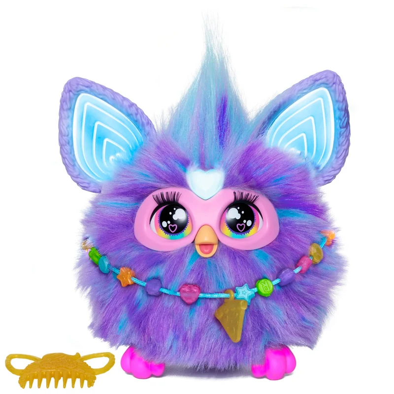 Furby Viola, giocattolo di peluche interattivo Versione italiana