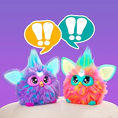 Furby Viola, giocattolo di peluche interattivo Versione italiana