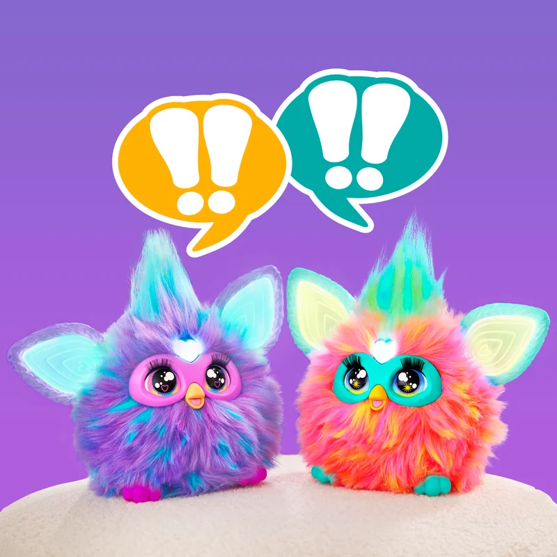 Furby Viola, giocattolo di peluche interattivo Versione italiana
