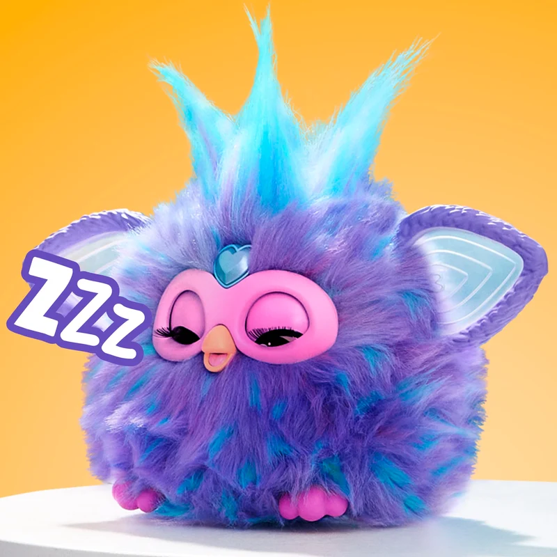 Furby Viola, giocattolo di peluche interattivo Versione italiana