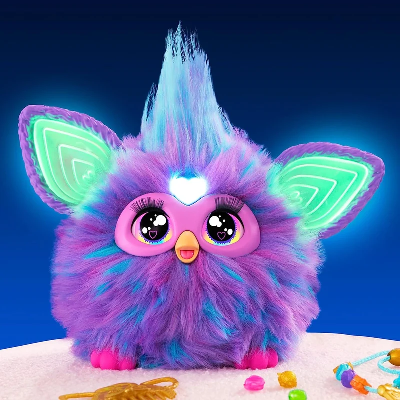 Furby Viola, giocattolo di peluche interattivo Versione italiana