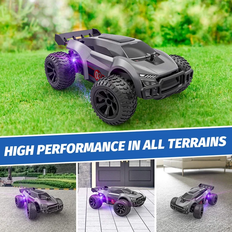 Macchina Telecomandata per Bambini Giochi 6 7 8 9 10 11 12 Anni, Alta Velocità 15KM/h Auto RC 2.4Ghz Radiocomandata Camion Telecomandato All'aperto Esterno Giocattolo Bimbi Regalo Natale Compleanno