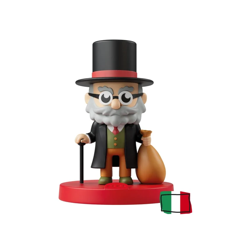 FABA Personaggio Sonoro Le Fiabe di Natale - Storie Sonore - Giocattolo, Contenuti Educativi, Versione Italiana, Bambini 4+ anni