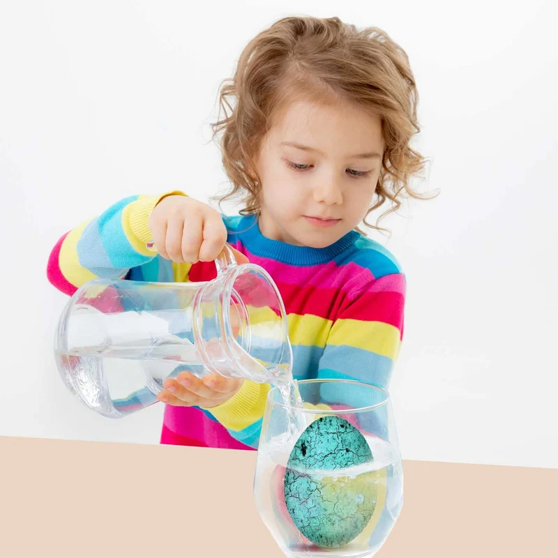 CRAZE MEGA EGG DINOREX, Dinosauro che si schiudono in acqua, uova dinosauro che cresce nell acqua diversi modelli, giochi bambini uovo da cova, uovo sorpresa.