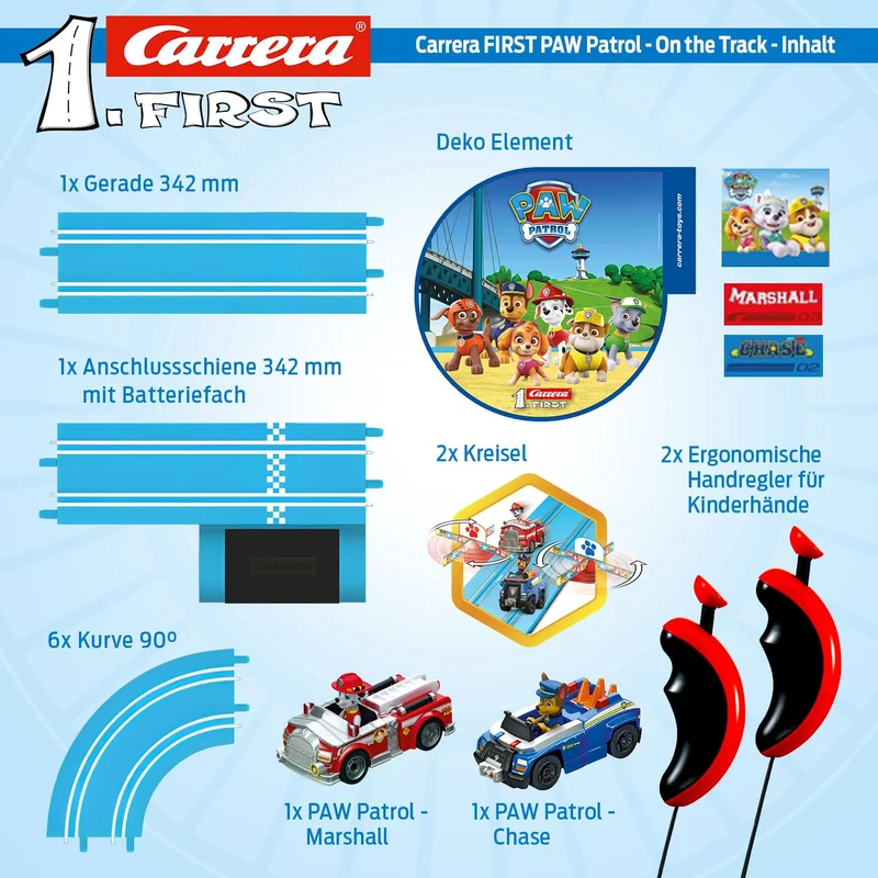 Carrera 369-3033 Circuito Chase Marshall, multicolore