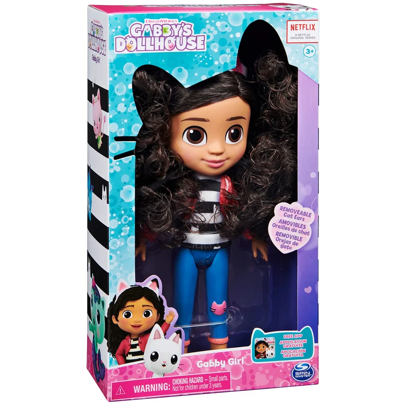 Gabby's Dollhouse, La Bambola di Gabby, Personaggio di Gabby, Giochi per Bambini dai 3 Anni in su