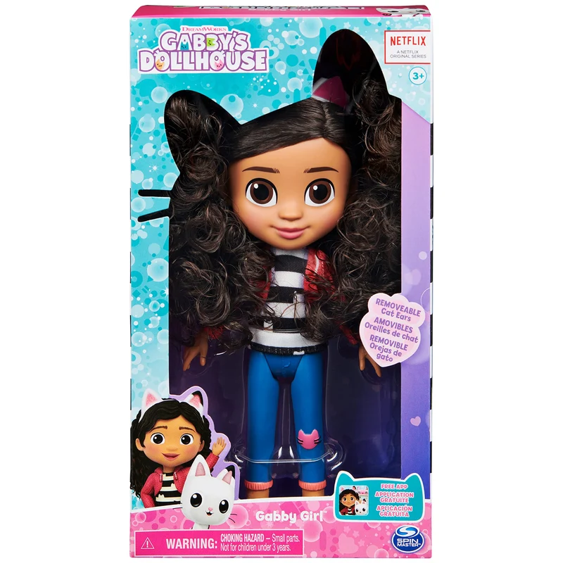 Gabby's Dollhouse, La Bambola di Gabby, Personaggio di Gabby, Giochi per Bambini dai 3 Anni in su
