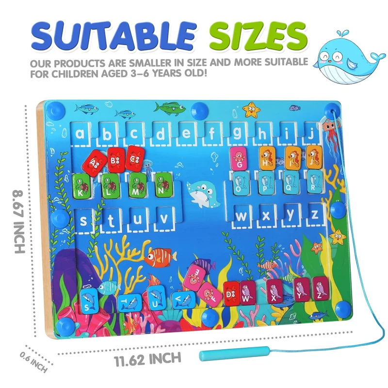 Giochi Montessori 3 4 5 6 Anni Giochi Magnetico Bambini 3 Anni, Giochi Montessori Bambini Di 4 Anni 5 Anni, Giochi Educativi 6 Anni Bambino Regalo Natale Compleanno 3 Anni Bambina Calendario Avvento