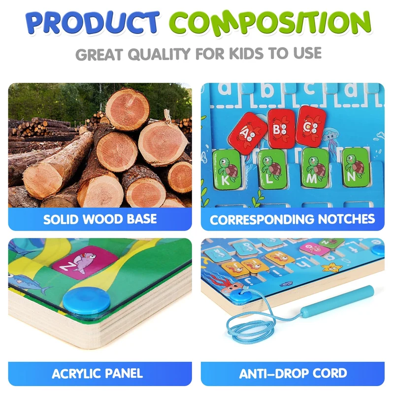 Giochi Montessori 3 4 5 6 Anni Giochi Magnetico Bambini 3 Anni, Giochi Montessori Bambini Di 4 Anni 5 Anni, Giochi Educativi 6 Anni Bambino Regalo Natale Compleanno 3 Anni Bambina Calendario Avvento