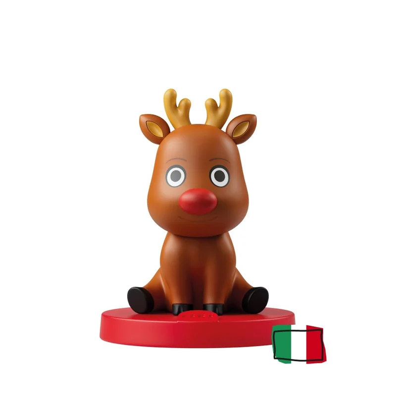 FABA Personaggio Sonoro Il Natale di Rudolph - Storie Sonore - Giocattolo, Contenuti Educativi, Versione Italiana, Bambini 0+ Anni