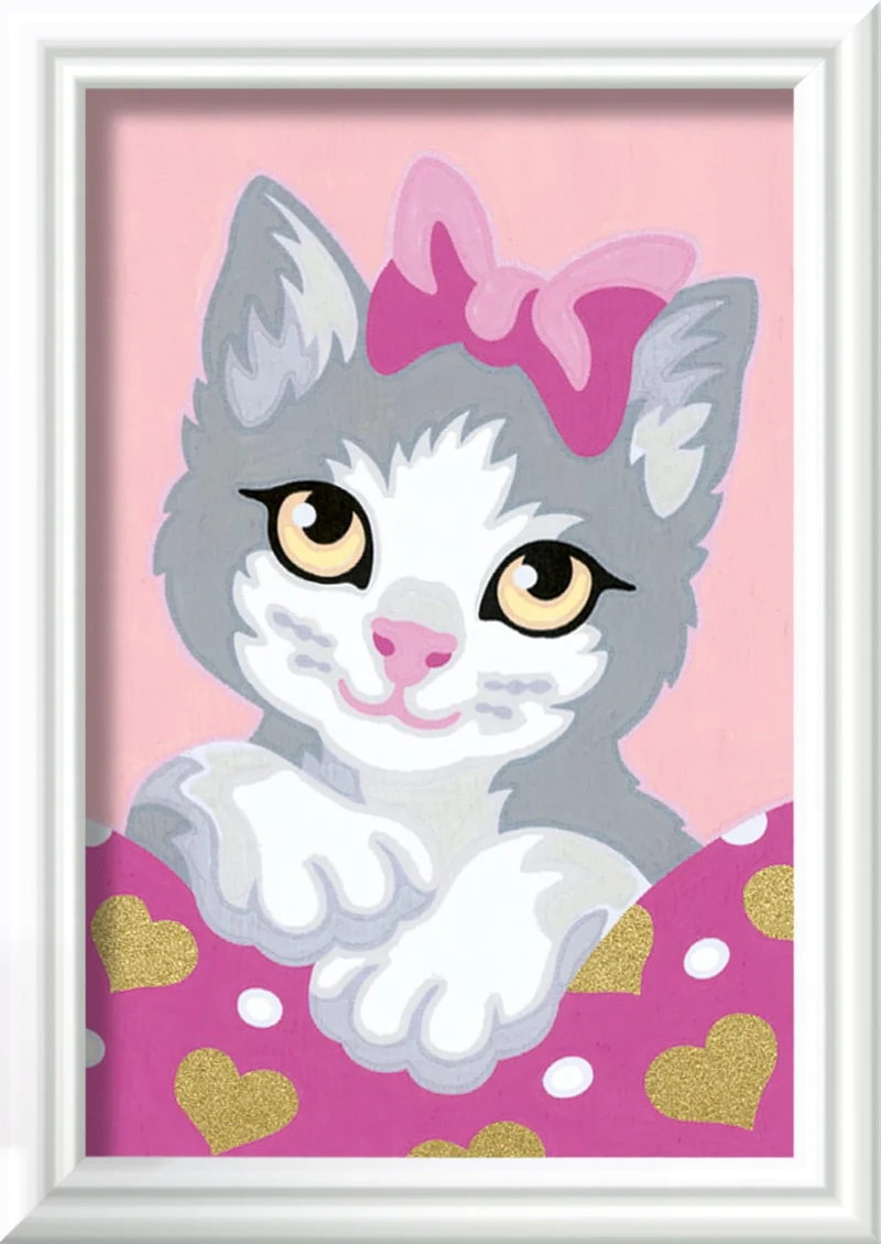 Ravensburger - CreArt Il Mio Fantastico Atelier, Dipingere con i Numeri, Kit Pittura Bambini, Gioco Educativo 7+ Anni, Tema Unicorni, con Cavalletto Regolabile, 18x24 cm