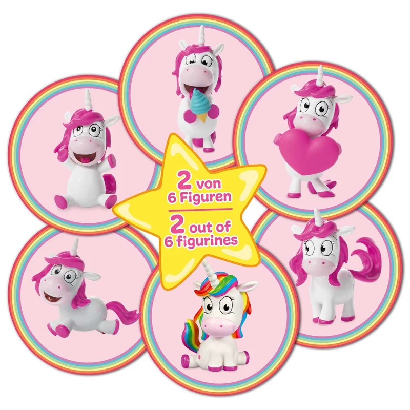 CRAZE Calendario Avvento 2022 bambini, Sorpresa UNICORN, calendario di unicorno di Natale per i bambini, sorprese per bambini, diversi accessori per bambina, 33388