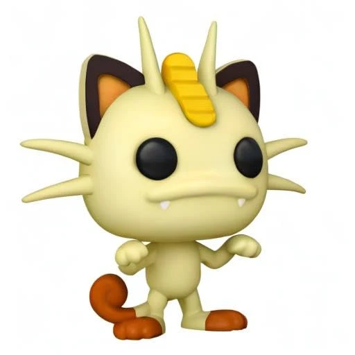 Funko Pop! Games: Pokemon - Meowth - Figura in Vinile da Collezione - Idea Regalo - Merchandising Ufficiale - Giocattoli per Bambini e Adulti - Video Games Fans - Figura per i Collezionisti