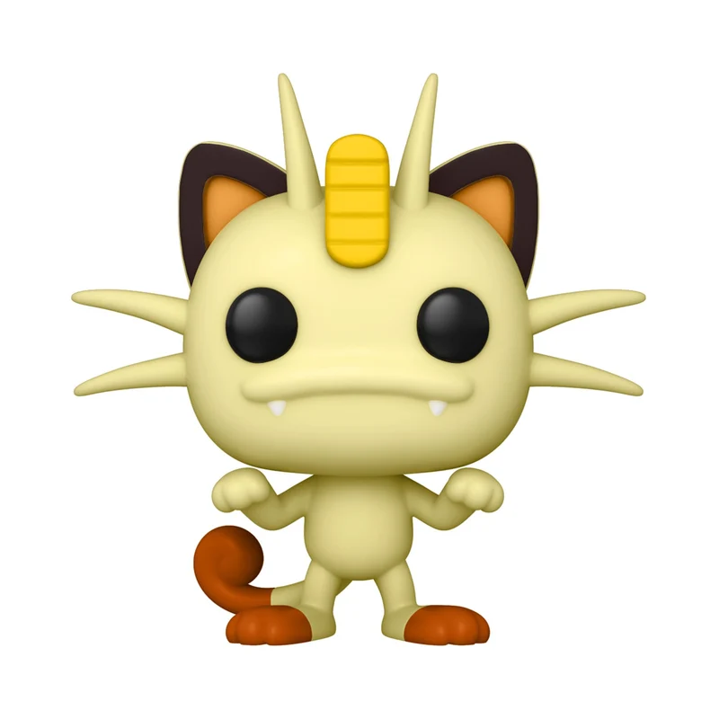 Funko Pop! Games: Pokemon - Meowth - Figura in Vinile da Collezione - Idea Regalo - Merchandising Ufficiale - Giocattoli per Bambini e Adulti - Video Games Fans - Figura per i Collezionisti