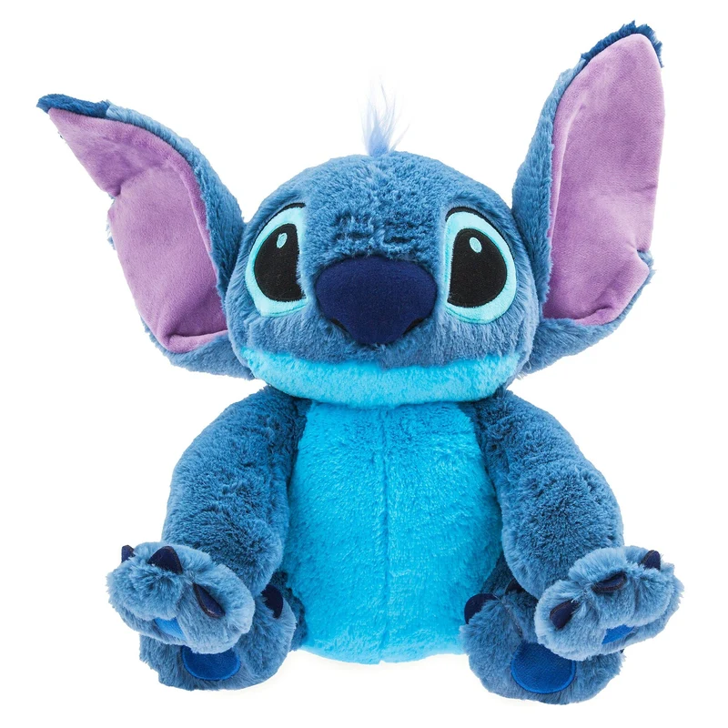 Disney Store peluche ufficiale medio per bambini Stitch, 38 cm, personaggio coccoloso con consistenza sfumata e dettagli ricamati, orecchie flessibili - per bimbi dai 0 anni in su